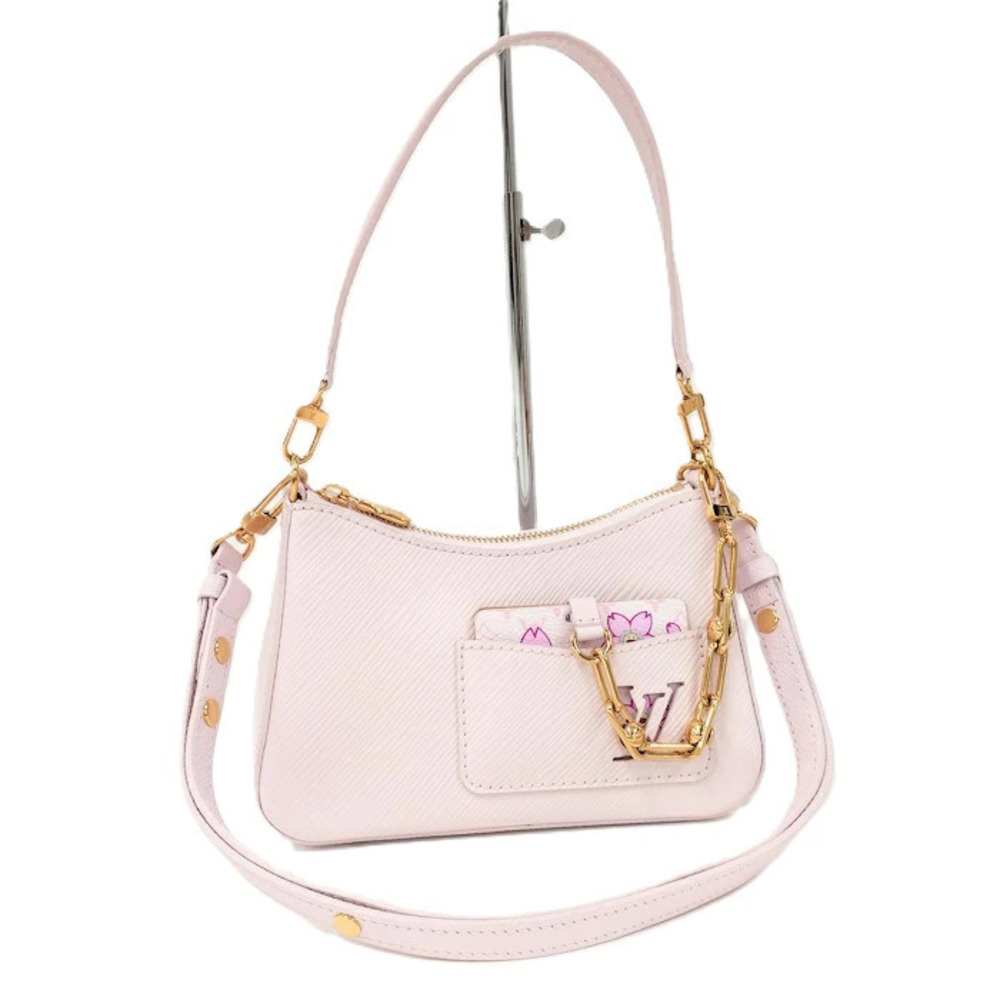 Louis Vuitton Takashi Murakami Shoulder Bag LV TM Marellini Epi Cheeky Pink